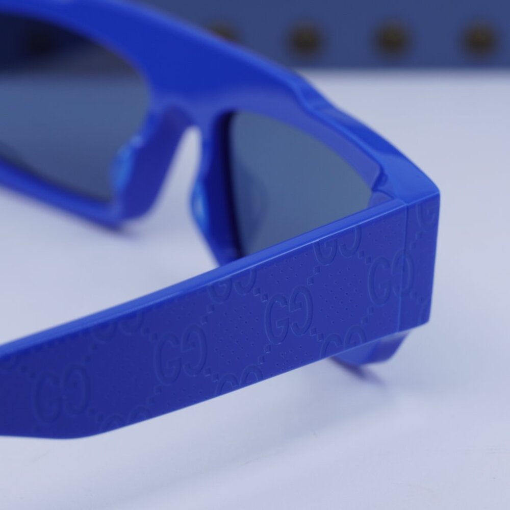 Final Price! Gucci GG1592S 004 Blue Sunglasses - Picture 9 of 11